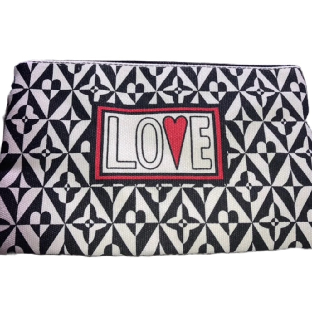 Brighton Love Heart Zipper Clutch/Pouch